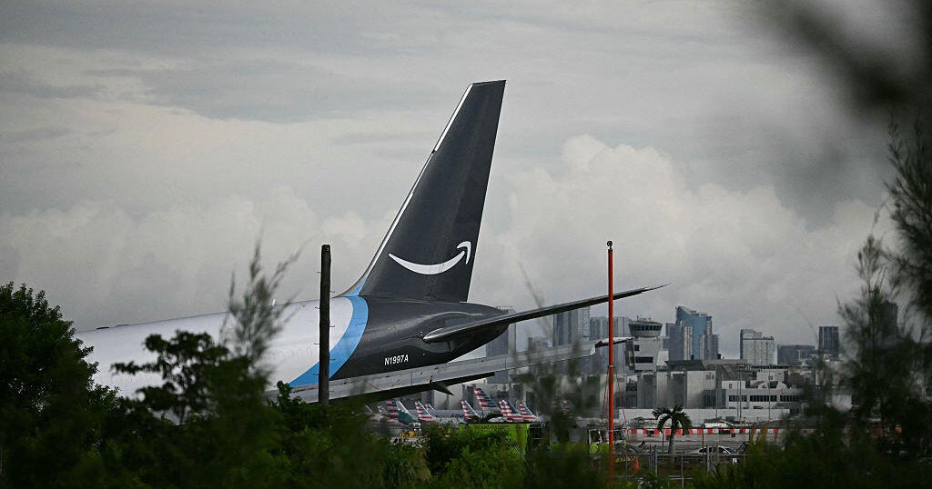 Amazon cargo plane crashes after overshooting Miami airport runway; at least 5 killed - CBS News