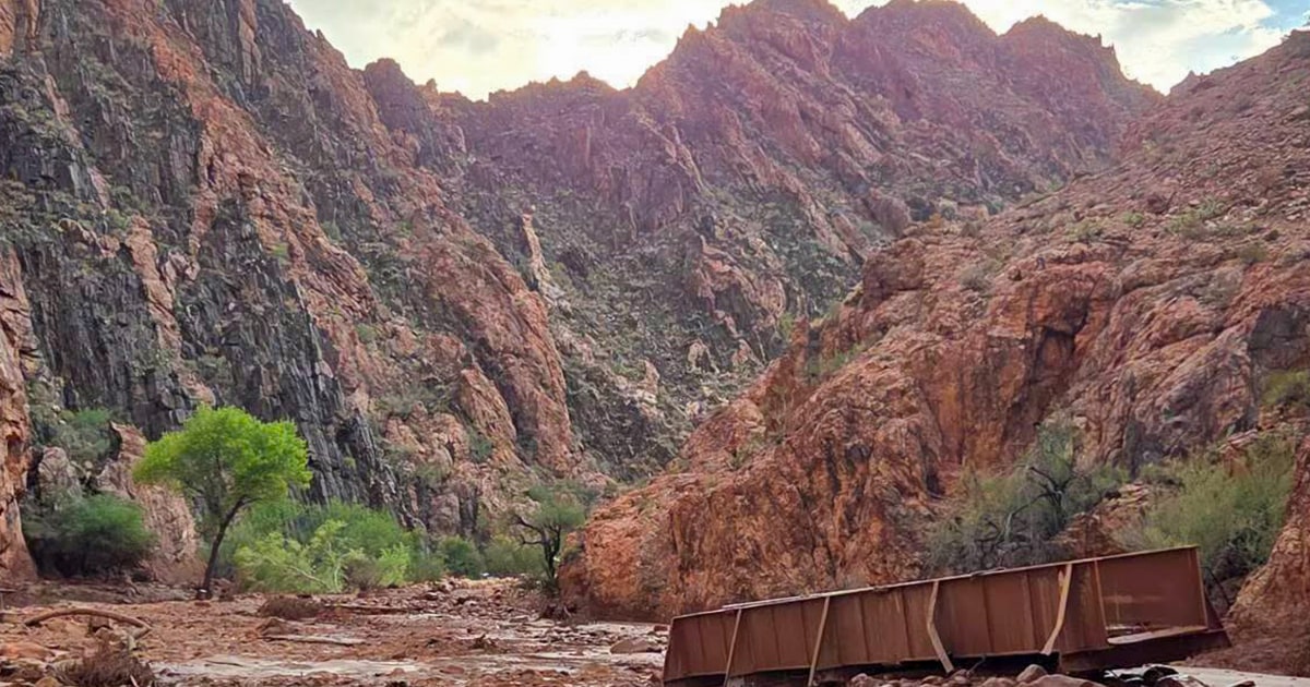 At least 1 dead, over a dozen missing at Grand Canyon after extreme flash flooding - NBC News