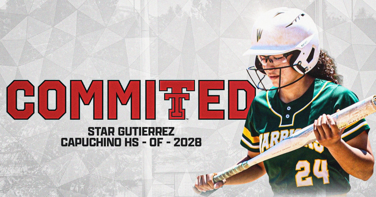 Five-Star Class of 2028 Outfielder Commits to Texas Tech Softball