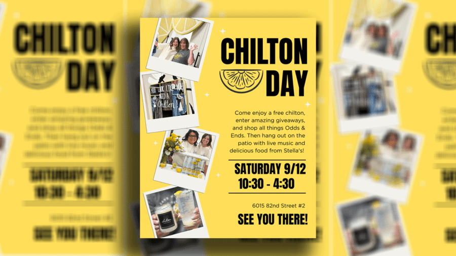 Free Chiltons at Stella's, Odds & Ends Chilton Day event