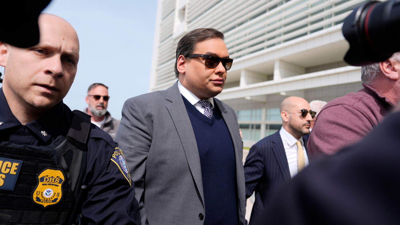 Kalshi bans former congressman George Santos for life after State of the Union trades - NPR