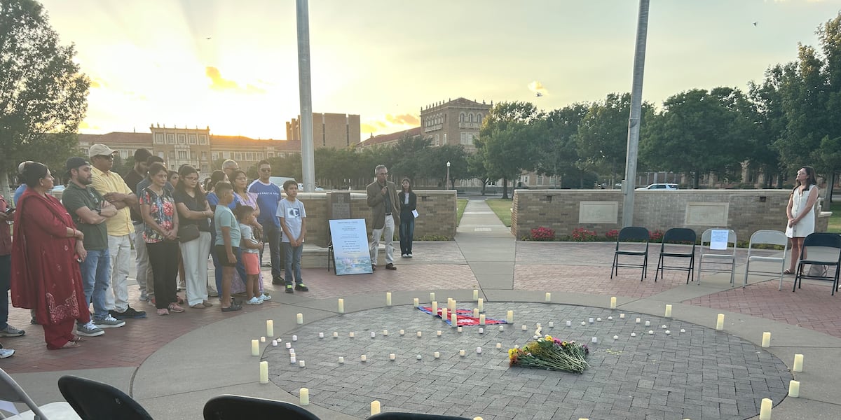 Lubbock community, Texas Tech students hold vigil for Nepal flood victims - KCBD