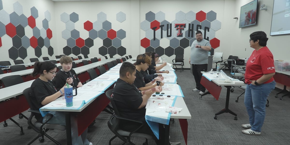 Lubbock Students Explore Future Careers at TTUHSC’s ‘Next Stop Nursing’ Camp - KCBD