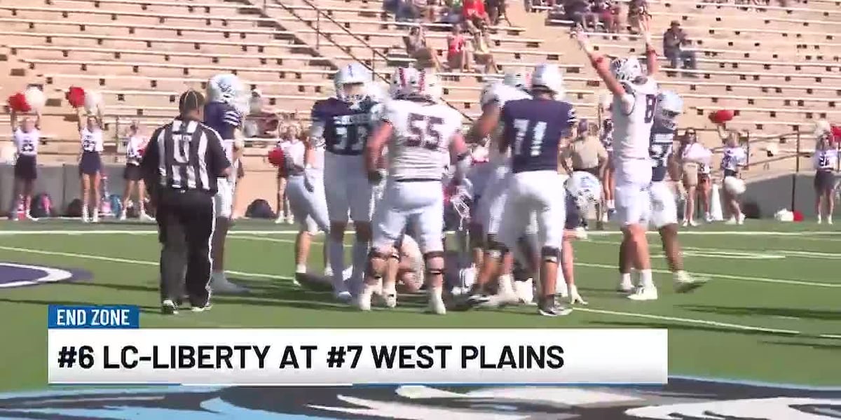 No. 6 Lubbock-Cooper Liberty completes 29-28 comeback at No. 7 West Plains - KCBD