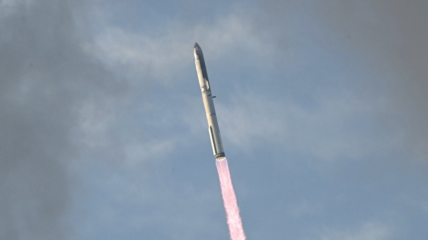 SpaceX's Starship launches on first orbital mission from Texas