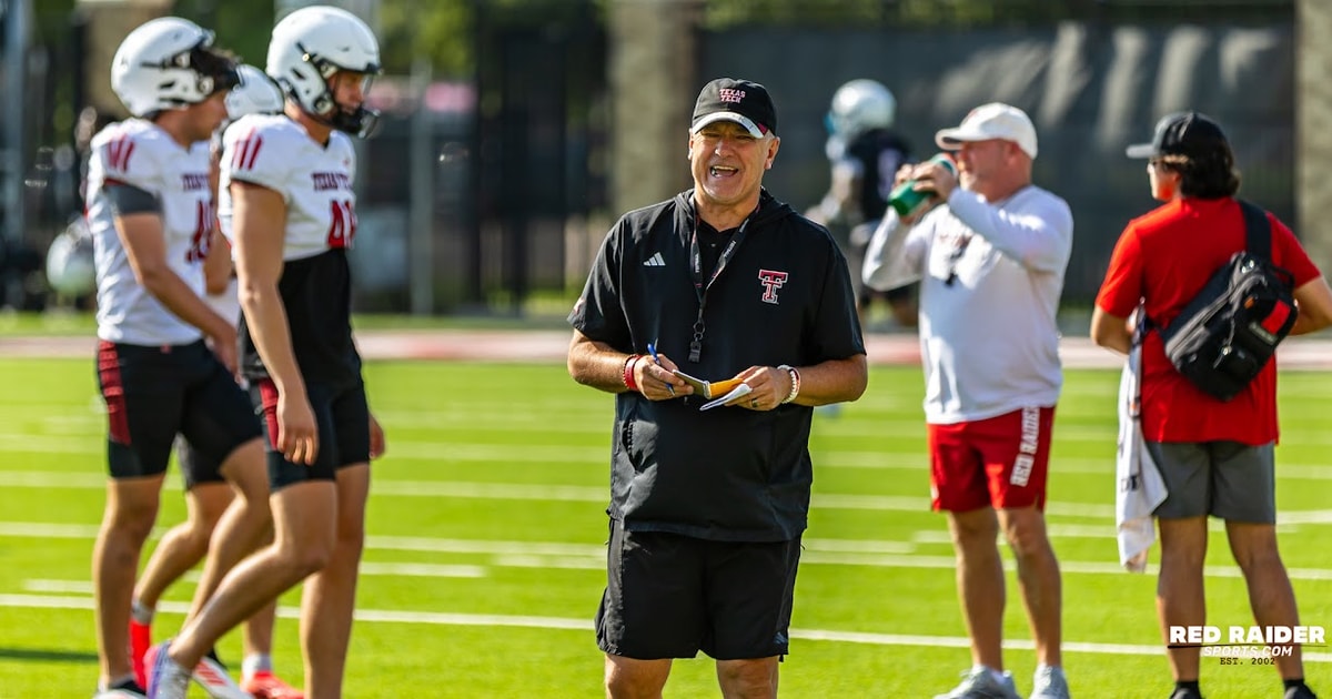 Texas Tech fall camp: Joey McGuire talks Will Hammond, LaDamion Guyton, first scrimmage standouts