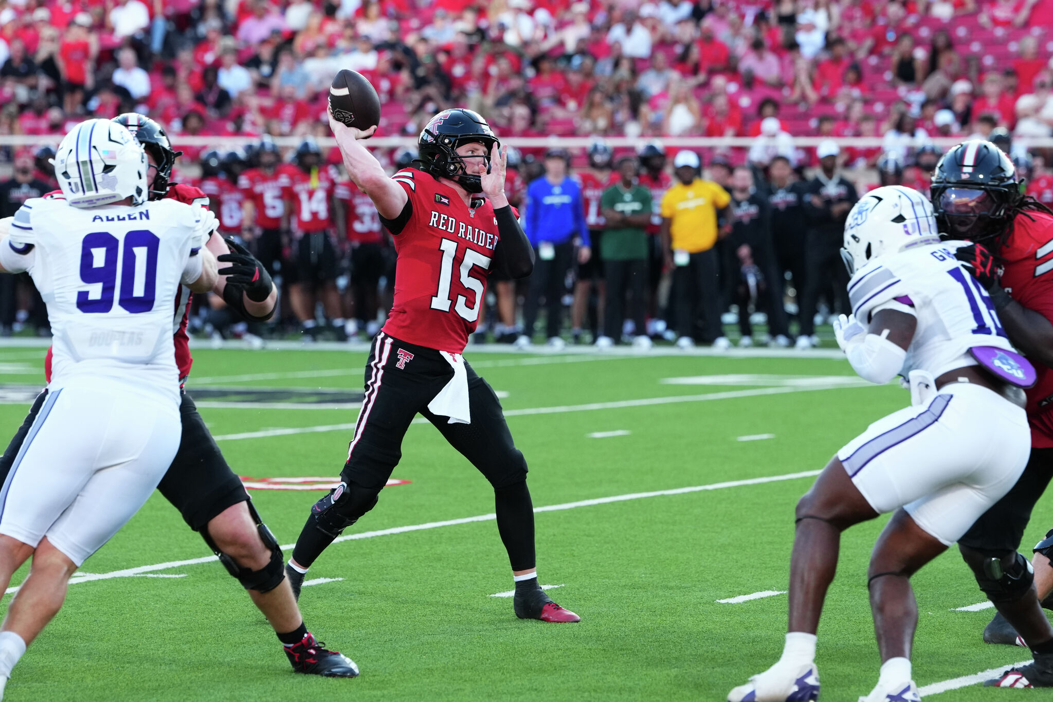 Texas Tech QB Will Hammond discusses opener and his philosophy on running the ball post-ACL injury - Dallas News