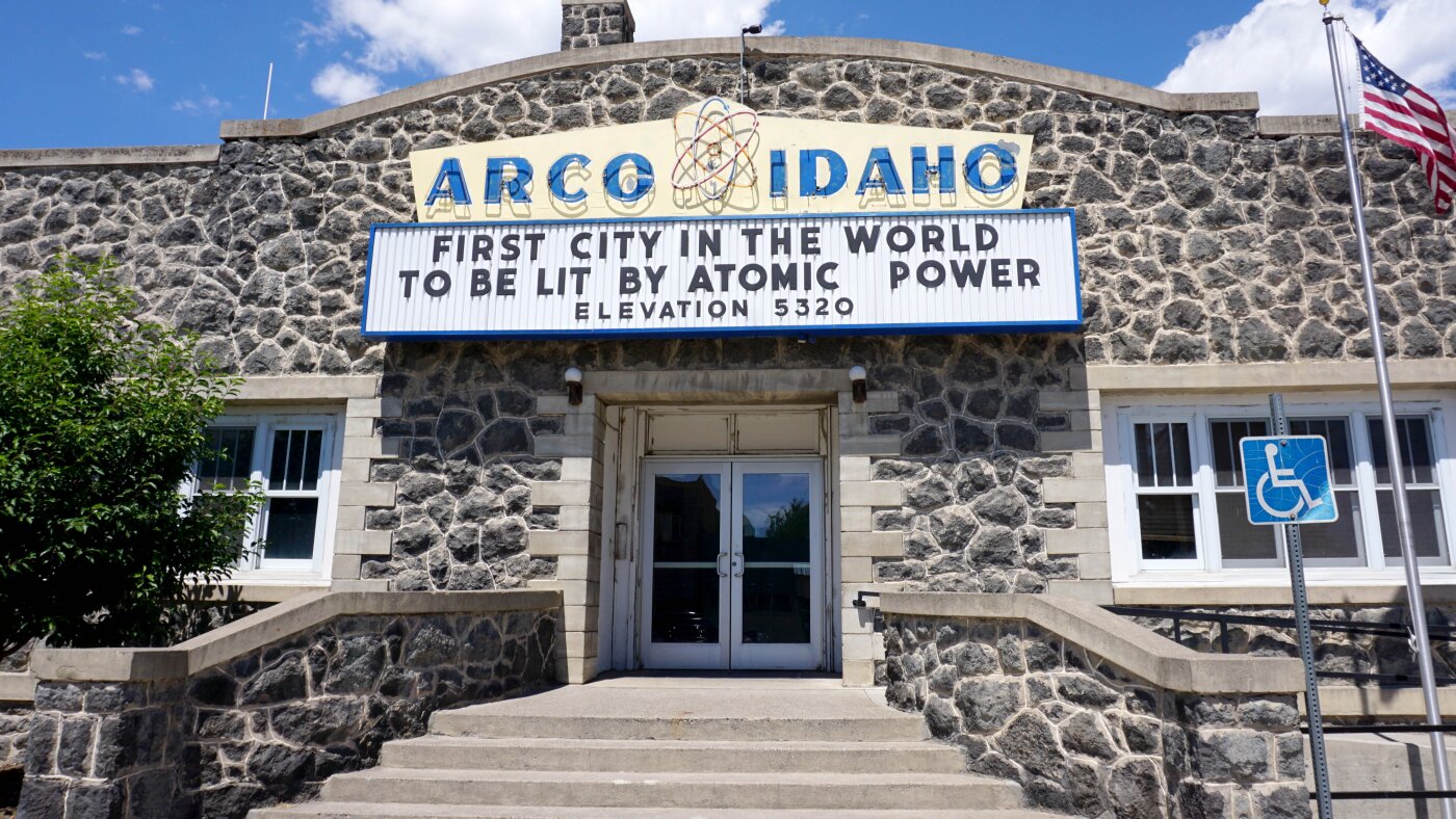 The view from the proving grounds for next-generation nuclear reactors, Atomic City, Idaho